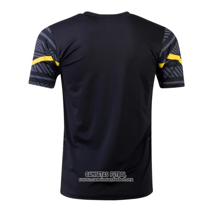 Camiseta Pre Partido del Borussia Dortmund 2022 Negro